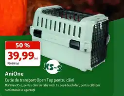 Fressnapf AniOne Cutie de transport Open Top pentru câini Ofertă