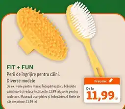 Fressnapf Fit + Fun Perii de îngrijire pentru câini Ofertă