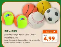 Fressnapf Fit + Fun jucării tip minge pentru câini Ofertă