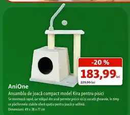 Fressnapf AniOne Ansamblu de joacă compact model Kira pentru pisici Ofertă