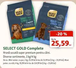 Fressnapf Select gold complete Ofertă