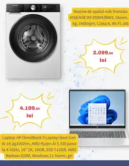 Media Galaxy HiseNSE masina de spalat rufe frontala Ofertă