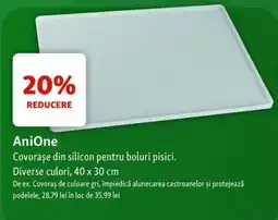 Fressnapf AniOne covorașe din silicon pentru boluri pisici Ofertă