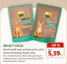 Fressnapf Select gold hrană umedă super premium pentru pisici Ofertă