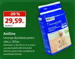 Fressnapf AniOne covorașe absorbante pentru câini Ofertă