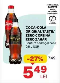 Annabella Coca-Cola original taste/zero cofeină zero zahăr Ofertă