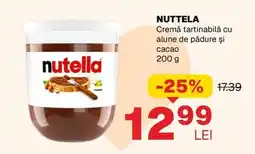 Annabella nutella cremă tartinabilă cu alune de pădure și cacao Ofertă