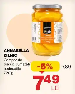 Annabella Annabella Zilnic compot de piersici jumătăți nedecoajite Ofertă