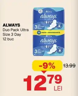 Annabella Always duo pack ultra size 3 day Ofertă