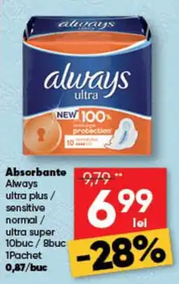 PROFI Always ultra plus / sensitive normal / ultra super Ofertă
