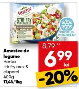 PROFI Hortex amestec de legume stir fry orez & ciuperci Ofertă