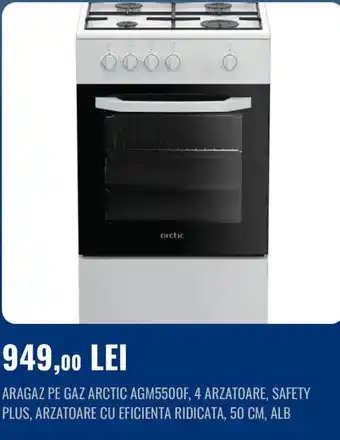 Arctic aragaz pe gaz agm5500f