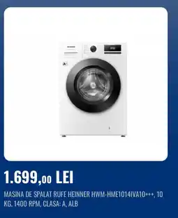 Flanco Masina de spalat rufe Heinner HWM-HME1014IVA10+++ Ofertă
