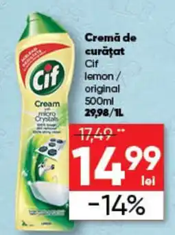 PROFI Cif cremă de curățat lemon / original Ofertă