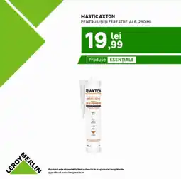 Leroy Merlin Axton mastic pentru uși și ferestre, alb Ofertă
