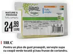 Mega Image Nature's Promise Tofu simplu Ofertă