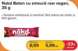 Dr.Max Nakd Baton cu zmeură raw vegan Ofertă
