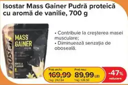 Dr.Max Isostar mass gainer pudră proteică cu aromă de vanilie Ofertă