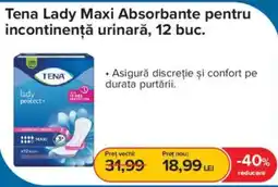 Dr.Max Tena Lady Maxi Absorbante pentru incontinență urinară Ofertă