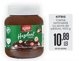 Mega Image Kitbis cremă tartinabilă cu alune de pădure Ofertă