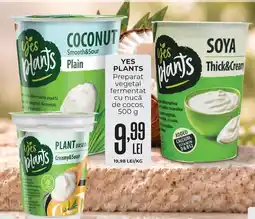 Mega Image Yes plants Preparat vegetal fermentat cu nucă de cocos Ofertă