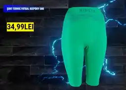 Decathlon Short termic fotbal keepdry 500 Ofertă