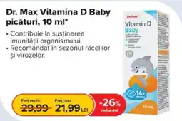 Dr.Max Dr. Max Vitamina D Baby Ofertă