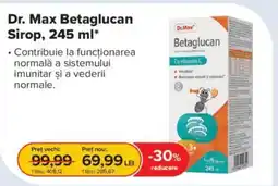 Dr.Max Dr. Max Betaglucan Sirop Ofertă