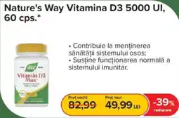 Dr.Max Nature's Way Vitamin D3 5000 UI Ofertă