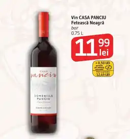 Supeco Casa Panciu Feteasca Neagra Ofertă
