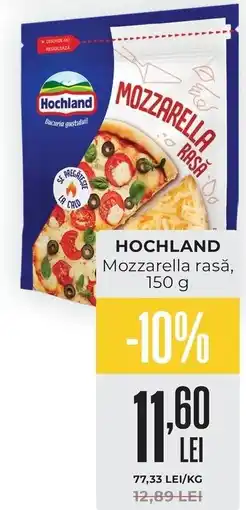 Mega Image Hochland mozzarella rasă Ofertă