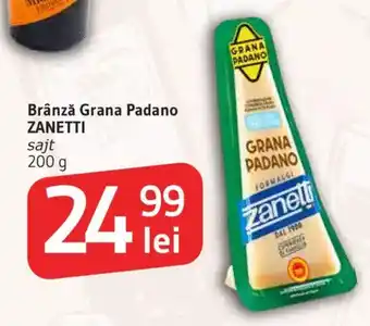 Zanetti brânză grana padano