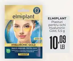 Mega Image Elmimplant mască hidrogel pentru ochi hyaluronic gold Ofertă