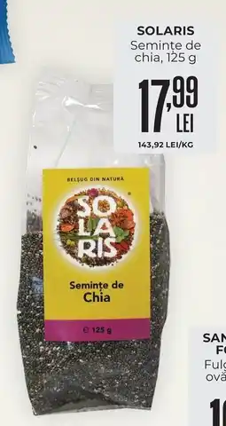 Mega Image Solaris seminte de chia Ofertă