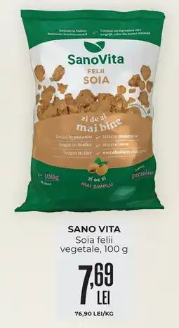 Mega Image SanoVita Soia felii vegetale Ofertă