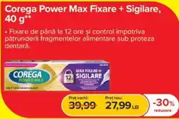 Dr.Max Corega Power Max Fixare + Sigilare Ofertă