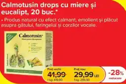Dr.Max Calmotusin drops cu miere și eucalipt Ofertă