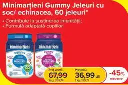 Dr.Max Minimartieni Gummy Jeleuri cu soc/ echinacee Ofertă