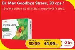 Dr.Max Dr.Max Goodbye Stress Ofertă