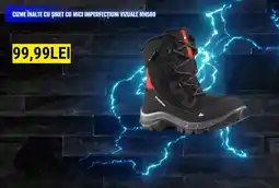 Decathlon Cizme înalte cu șiret cu mici imperfecțiuni vizuale mh500 Ofertă