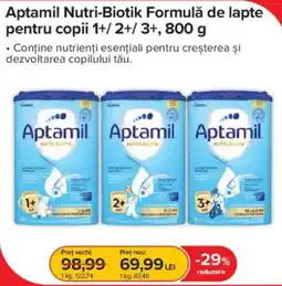 Dr.Max Aptamil Nutri-Biotik Formulă de lapte pentru copii Ofertă