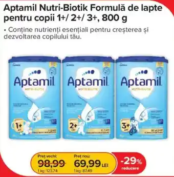 Aptamil Nutri-Biotik Formulă de lapte pentru copii
