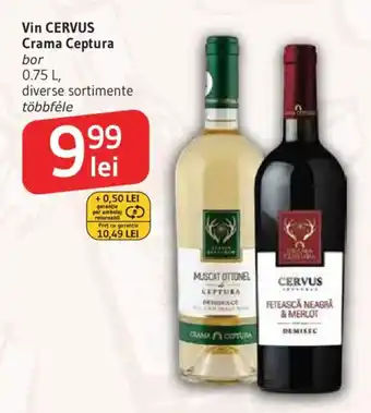 Vin cervus Crama Ceptura