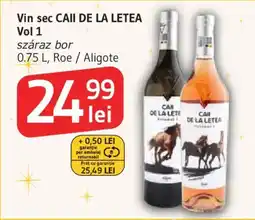 Supeco Caii de la Letea Vin sec Vol 1 Ofertă