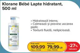 Dr.Max Klorane Bébé Lapte hidratant Ofertă