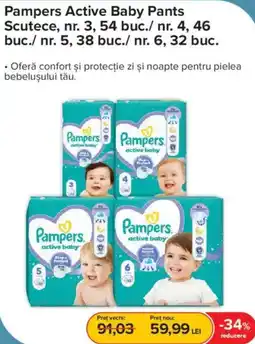 Dr.Max Pampers active baby Ofertă