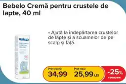 Dr.Max Bebelo cremă pentru crustele de lapte Ofertă