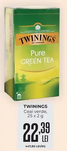 Mega Image Twinings ceai verde Ofertă