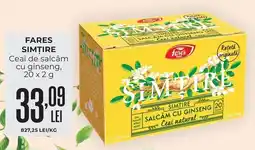 Mega Image Fares simțire ceai de salcâm cu ginseng Ofertă