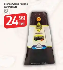Supeco Zarpellon brânză grana padano Ofertă